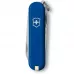 Складаний кишеньковий ніж-брелок 58 мм Victorinox CLASSIC SD UKRAINE 2 шари, 7 функцій, синьо-жовтий (0.6223.2.8)