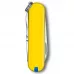 Складаний кишеньковий ніж-брелок 58 мм Victorinox CLASSIC SD UKRAINE 2 шари, 7 функцій, синьо-жовтий (0.6223.2.8)