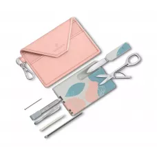 Швейцарська карта Victorinox Swiss Card Classic Paris Style (0.7100.E221) чохол у комплекті, 10 функцій, розовий