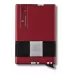 Швейцарська смарт-карта з гаманцем-картхолдером 10 функцій VICTORINOX Smart Card Wallet Iconic Red104х65х17мм, червоний/чорний (0.7250.13)