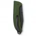 Швейцарський кишеньковий ніж 136 мм Victorinox EVOKE BSH Alox 4 функції, чорне лезо, рифлені зелені накладки, блокування, кліп (0.9425.DS24)