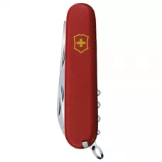Складаний ніж Victorinox Spartan Mat Червоний матовий лак з жовтим лого (1.3603_M0008p)