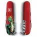Складаний ніж Victorinox Spartan Zodiac 91 мм 12 функцій Зелений дракон (1.3603_Z3340u)