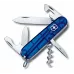Складаний ніж 91 мм Victorinox Spartan Blue Trans 2 шари, 12 функцій, синій напівпрозорий, блістер (1.3603.T2B1)