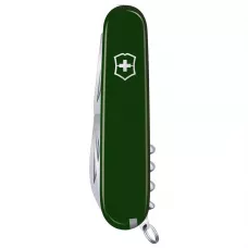 Складаний ніж Victorinox Camper 9 мм 13 функцій Зелений (1.3613.4)