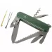 Складаний ніж Victorinox Camper 9 мм 13 функцій Зелений (1.3613.4)