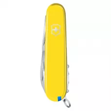 Складаний ніж Victorinox Camper 91 мм 13 функцій Жовтий (1.3613.8)