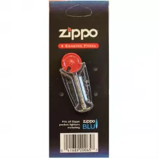 Набір кремнієв 6 шт Zippo пластиковий контейнер з дозатором (2406)