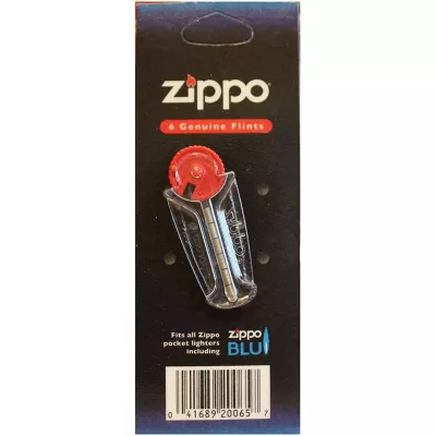Набір кремнієв 6 шт Zippo пластиковий контейнер з дозатором (2406)