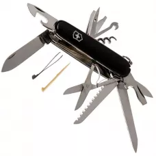 Складаний ніж Victorinox Ranger 9 1мм 21 функція Чорний (1.3763.3)