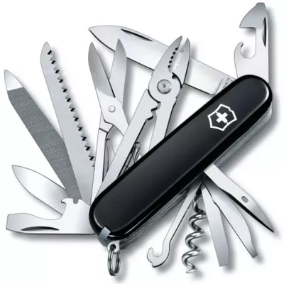 Складаний ніж Victorinox Handyman 91 мм 24 функції Чорний (1.3773.3)