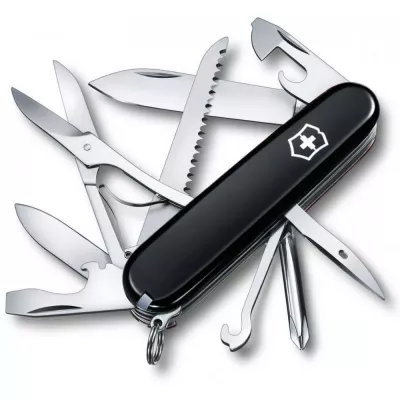 Складаний ніж Victorinox Fieldmaster 91 мм 15 функцій Чорний (1.4713.3)