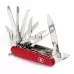 Складаний багатофункціональний ніж 91 мм Victorinox SwissChamp 33 функції, 8 шарів, колір червоний напівпрозорий (1.6795.T)
