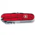 Складаний багатофункціональний ніж 91 мм Victorinox SwissChamp 33 функції, 8 шарів, колір червоний напівпрозорий (1.6795.T)