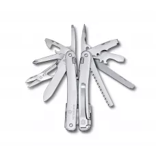 Мультитул 105 мм Victorinox SwissTool Spirit MX Clip розкриття леза однією рукою, 24 функції, кліпса, блістер (3.0224.MKB1)