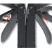 Мультитул 115 мм із нейлоновим чохлом Victorinox SwissTool MXBS розкриття леза однією рукою, 26 функцій, колір чорний (3.0326.M3N)