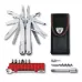 Мультитул 105 мм Victorinox SwissTool Spirit X Plus Ratchet 36 функцій, з набором біт, ключем-тріскачкою, подовжувачем та штопором, нейлоновий чохол (3.0236.N)