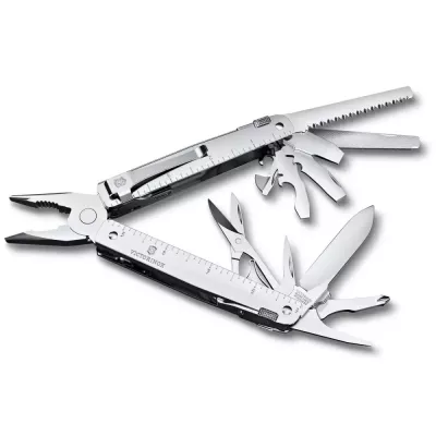 Мультитул Victorinox Swisstool MX Clip 115 мм 25 функцій у блістері (3.0327.MKB1)