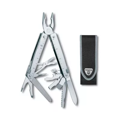Мультитул 15 мм Victorinox SwissTool X 26 функцій, нейлоновий чохол (3.0327.N)