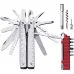 Мультитул 115 мм з нейлоновим чохлом Victorinox SwissTool X Plus Ratchet 38 функцій з набором біт, з храповим ключем, подовжувачем та штопором (3.0339.N)