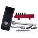 Мультитул 115 мм з нейлоновим чохлом Victorinox SwissTool X Plus Ratchet 38 функцій з набором біт, з храповим ключем, подовжувачем та штопором (3.0339.N)