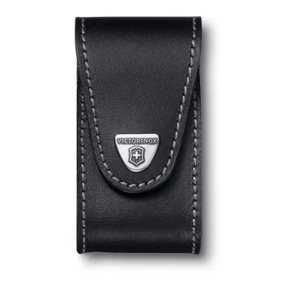 Чехол для широких ножей SwissChamp XLT и Evolution S54 Victorinox кожаный,черный на ремень (4.0521.XL)