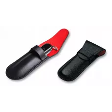 Чохол для середніх складаних ножів 84-91 мм Victorinox 1-2 шари, шкіра, чорний (4.0636)