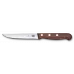 Набір з двох ножів для стейка 12 см Victorinox Wood Steak Set гладке лезо, дерев'яна ручка, подарункова коробка (5.1200.12G)