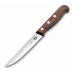 Набір з 2-х кухонних ножів для стейка 12 см Victorinox Wood Steak Set лезо серрейтор, дерев'яна ручка, подарункова коробка (5.1230.12G)