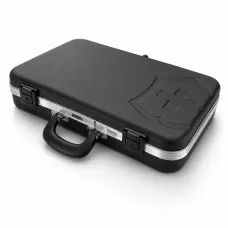 Набір кухонний шеф-повара на 14 предметів Victorinox Fibrox Small Chef's Case шкіряний кейс Чорний (5.4913)