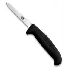 Обробний ніж для птиці 8 см Victorinox Poultry лезо вузьке, чорна ручка (5.5903.08S)