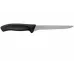 Обвалочний ніж 15 см Victorinox SWISS CLASSIC Boning Flexible лезо гладке, гнучке з чорною ручкою, подарункова коробка (6.8413.15G)