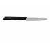 Кухонний ніж 10 см для різання та чищення, універсальний Victorinox Swiss Modern Paring Knife гладке лезо, чорний (6.9003.10)