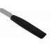 Кухонний ніж 10 см для різання, чищення, універсальний Victorinox Swiss Modern Paring Knife хвилясте лезо, чорний (6.9003.10W)