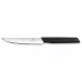 Кухонний ніж для стейку 12см Victorinox Swiss Modern Steak Knife пряме лезо, чорний (6.9003.12)