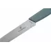 Кухонний ніж універсальний 10 см Victorinox Swiss Modern Paring Knife для різання та чищення, хвилясте лезо, сіро-блакитний (6.9006.10W21)