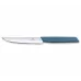 Кухонний столовий ніж для стейку 12 см Victorinox Swiss Modern Steak Knife пряме лезо, синій (6.9006.122)