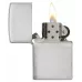 Срібна запальничка бензинова ZIPPO Brushed Sterling Silver срібло 925 проби, оксамитова коробочка (13)
