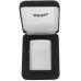 Срібна запальничка бензинова ZIPPO Brushed Sterling Silver срібло 925 проби, оксамитова коробочка (13)