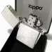 Срібна запальничка бензинова ZIPPO Brushed Sterling Silver срібло 925 проби, оксамитова коробочка (13)
