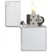 Запальничка Zippo Sterling Silver Vintage з насічками High Polish (14)