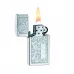 Запальничка бензинова ZIPPO SLIM® VENETIAN CHROME High Polish Brass, срібляста (1652)