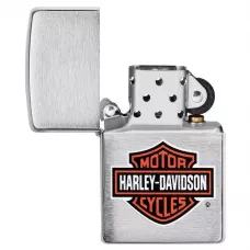 Запальничка бензинова Zippo Classic brushed chrome Harley-Davidson (200HDH252)