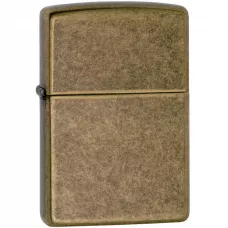 Запальничка бензинова ZIPPO FLAT BTM ANTIQUE BRASS (201 FB)