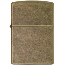 Запальничка бензинова ZIPPO FLAT BTM ANTIQUE BRASS (201 FB)