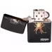 Запальничка бензинова Zippo Yellow Spider чорна, павук (218.439)