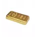 Притиск для паперів "Золотий Зливок 999,9 проба 1 кг" GOLD BULLION метал, лак 86х45х15 мм подарункова коробка(ZSM)