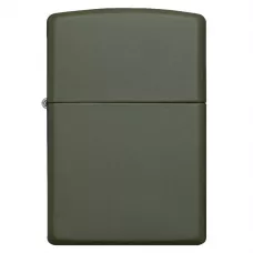 Запальничка бензинова ZIPPO REGULAR GREEN MATTE оливкова (221)