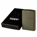 Запальничка бензинова ZIPPO REGULAR GREEN MATTE оливкова (221)