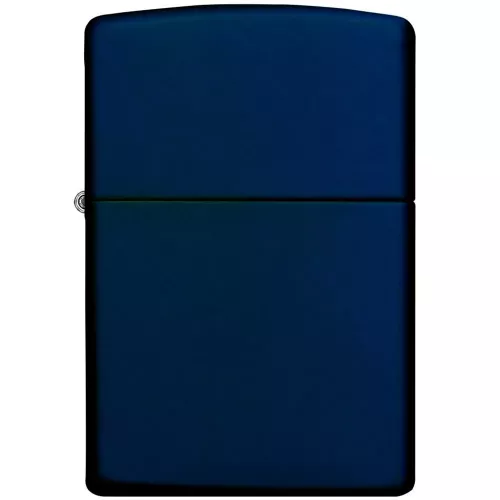 Запальничка бензинова Zippo Classic Navy Blue Matte синя (239)